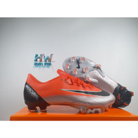 Sepatu Bola Nike Vapor XII Pro Flash Crimson FG Replika Impor