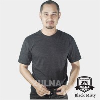 baju kaos polos distro bandung BLACK MISTY(hitam misty)