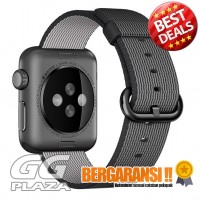 Tali Jam Tangan Nylon Apple Watch Series 1-2-3 - 38mm - Black White