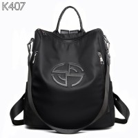 TAS MULTIFUNGSI FASHION CANTIK WANITA K407 BLACK & RED PENUH PESONA