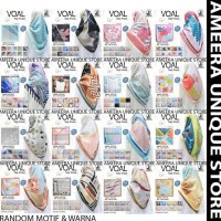 TERBARU UMAMA VOAL MOTIF SEGI EMPAT PRINT JILBAB SEGIEMPAT KERUDUNG