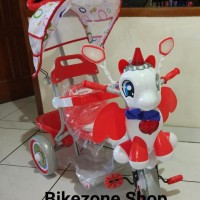 Keren Sepeda Roda 3 Anak Family Little Pony Kuda Phony Gosend Bandung