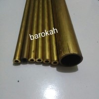 pipa kuningan od 10mm tebel 0.8mm x 4mtr