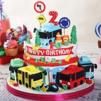 Kue Ulang Tahun Tayo Diameter 20 Cm Mohon Baca Keterangan