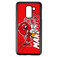 Casing Samsung Galaxy J8 2018 marc marquez logo with signature Z4923
