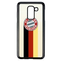 Casing Samsung Galaxy J8 2018 FC Bayern Munchen Logo Simple L1991