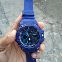 JAM TANGAN MASKULIN BERKUALITAS ARS PRIA GSHOCK GA BA33 FULL BIRU DO