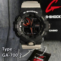 JAM TANGAN FASHION BERKUALITAS ARS PRIA GSHOCK GA 7AA HITAM TALI CRE