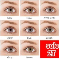 (Turun Harga!!) Softlens Gel Sole 2T ( Dua Warna ) 14.2Mm