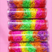 Karet gelang jepang warna warni untuk rambut model tabung harga murah