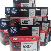 BEST SELLER HP 680 ORIGINAL INK COLOUR / WARNA PRINTER 2135 3635 3835