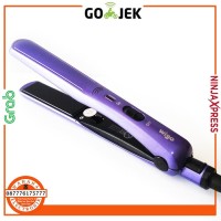 Wigo W-924 Hair Straightener Catok Rambut Profesional - Hitam-Ungu