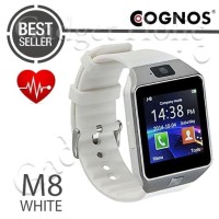TERLARIS! COGNOS M8 SMARTWATCH HEART RATE DZ09 SMART WATCH - FULL