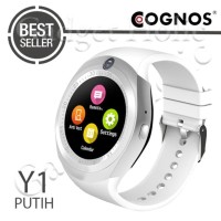 JUAL COGNOS Y1 SMARTWATCH GSM SIM WITH CAMERA CARD SMART WATCH - HITAM