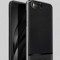 case Xiaomi Mi6 Mi 6 softcase casing tpu kulit LEATHER ARMOR
