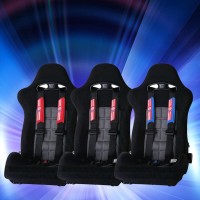 2Pcs Cover Harness Sabuk Pengaman Mobil