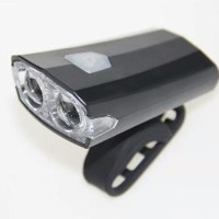 LAMPU SENTER DEPAN SEPEDA RECHARGEABLE CAS SINAR TERANG Ready