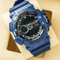 Best jam tangan pria Casio G-Shock GBA400 biru kw