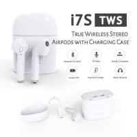 I7S TWS HEADSET BLUETOOTH WIRELESS AIRPODS STEREO HEADSET EARPHONE