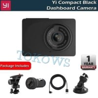 w Xiaomi Yi Xiaoyi Compact Dash Cam WIFI cctv mobil 1080p GARANSI