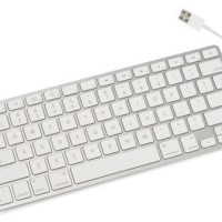 AT3 Keyboard APPLE K-1000 Mini Ultra-Thin Wired Standard QWERTY