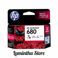 Tinta Printer HP 2135 1115 3635 3835 4535 Cartridge 680 Color Original