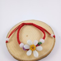 GELANG TALI MERAH GIOK BUNGA