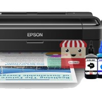 PRINTER EPSON L310 4 WARNA UKURAN A4 / F4 TINTA SUBLIM KOREA SUPER
