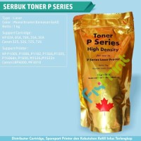 Serbuk Toner P Series Gold, Printer HP P1005 P1006 P1102 M1522nf