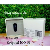 BARU XIAOMI MI BAND 3 OLED SMARTWATCH ORIGINAL 100 PERSEN JAM TANGAN