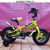 Sepeda Anak BMX Element 12 inch untuk usia anak 2-4 Tahun