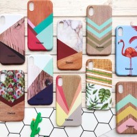 Xiaomi Pocophone F1 Samsung E5 E7 WOOD CASE