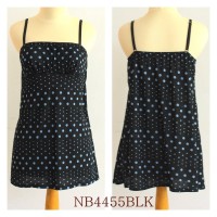LINGERIE BABY DOLL, BAHAN KATUN, SEXY DRESS, NB4455BLK