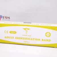ID Band Adult Yellow / Gelang Identitas Pasien Dewasa Kuning - Cosmo