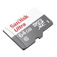 MicroSD Sandisk Ultra 64GB UP TO 80MB/S Class 10 Tanpa Adapter