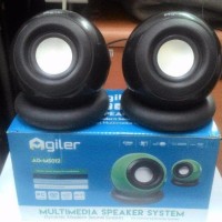 Best AGILER Speaker Aktif USB Multimedia AG-MS012-Bisa Buat Komputer-