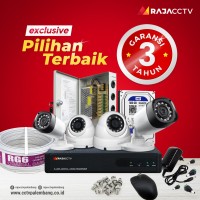 Paket Komplit 4 Kamera CCTV Murah Palembang