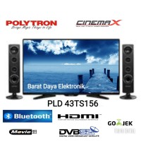 Polytron PLD 43TS156 TV LED 43 Inch DIGITAL BLUETOOTH PLUS SPEAKER