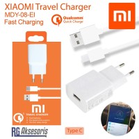 Charger Xiaomi Original 100% TYPE C QUALCOMM 3.0 Fast Charging MDY08EI