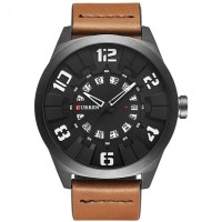whatch shop Jam Tangan Pria CURREN 8258 Tanggal Aktif ANINDYA12