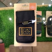 Tas Sarung HP Eiger Handphone Case Vessel Basic Black Hitam 91000 3089