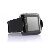 SUPER SALE I One U8 Smartwatch For Android and iOS Hitam grab it