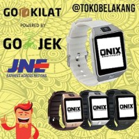 TERBARU Onix Smartwatch DZ09 U9 BLACK SUPPORT SIMCARD MICRO MEMOR