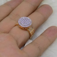 Cincin emas kuning cartier perhiasan mas 70% gold original