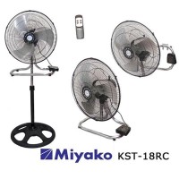 Miyako KST-18RC 3 in 1 Kipas Angin - Hitam