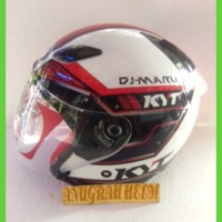 helm kyt dj maru motip merah