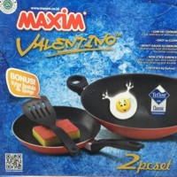 JUAL MAXIM VALEN TINO SET WAJAN DAN TEFLON HOT
