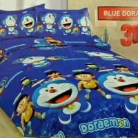 BEDCOVER SET BONITA BLUE DORAEMON No.1 KING 180 BCS DOREMON BED COVER