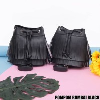 Tas Wanita Rumbai Hitam