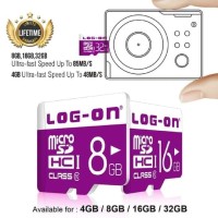 LOG ON TURBO microSD 32GB 85MBs Class 10 memory micro SD 32 GB Class10
